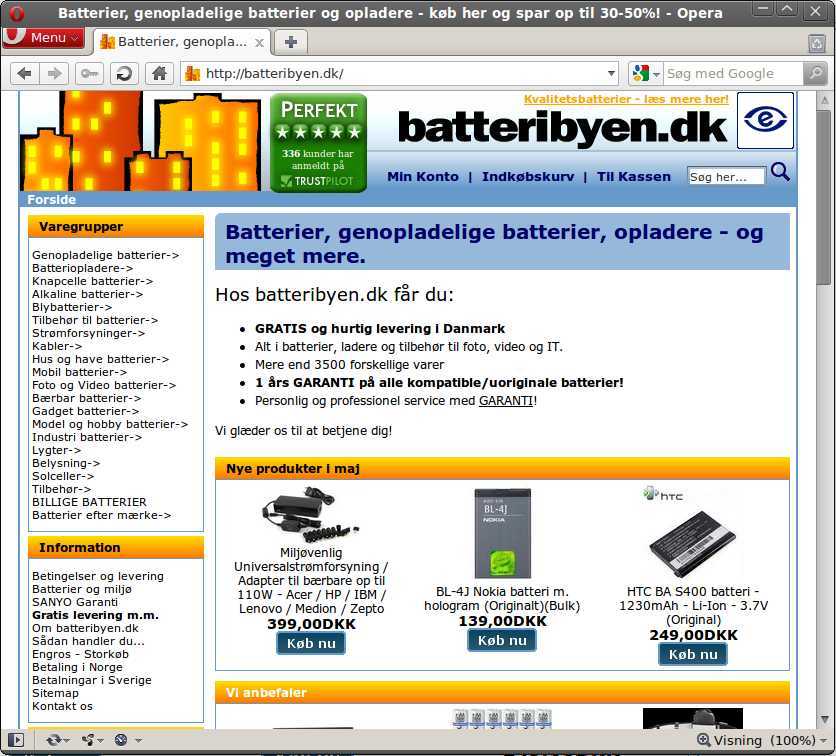 batteribyen.dk's webshop virker nu i alle programmer